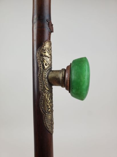 CHINA, 19th century
Two opium pipes, one...