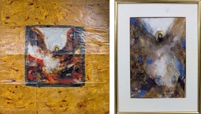 Sylvie LANDER (1962), deux œuvres :

- 