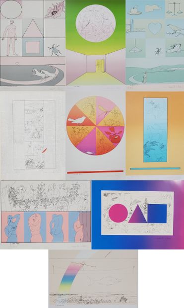 Camille CLAUS (1920-2005)
9 estampes sur...