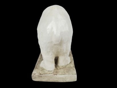ART DE LA CÉRAMIQUE
Sujet en faïence figurant...