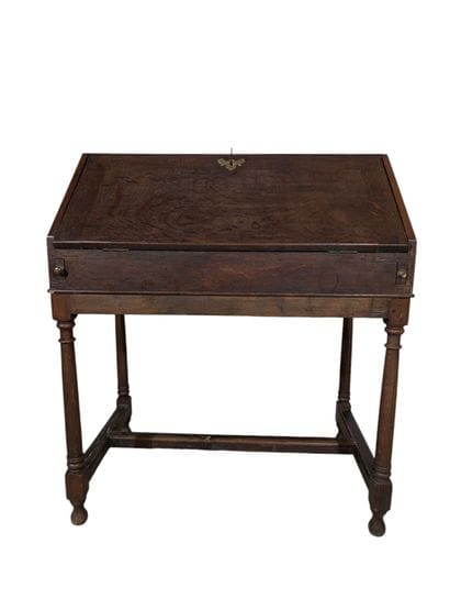 CHANGER'S DESK or secretary desk
Stained...