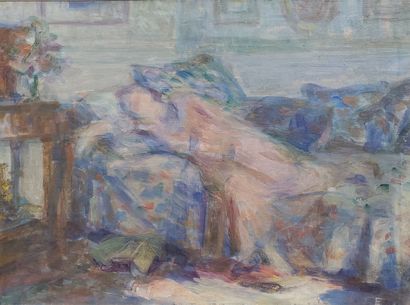 PEINTURE FIGURATIVE du début XXe siècle,...