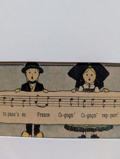 Jean-Jacques WALTZ, known as HANSI (1873-1951)...