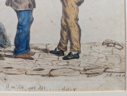 Dans le goût d'Edmé Jean PIGAL (1798-1872)
