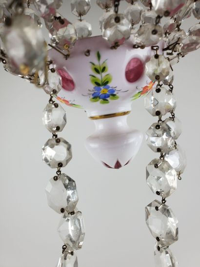 LUSTRE Overlay, mid-20th century
Opaline...