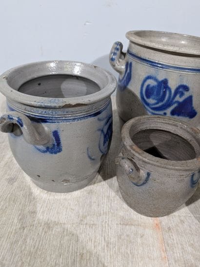 BETSCHDORF
Sept pots et ancien pichet en...