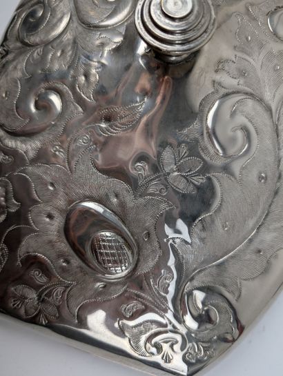 ART DE LA TABLE
Plat à poisson en métal argenté,...