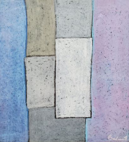BERTRAND (20th)
Three oil and pastel drawings...
