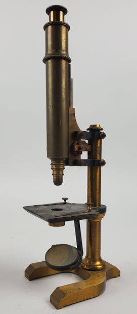 SEIBERT
Brass microscope. Marked on the shaft
Height:...