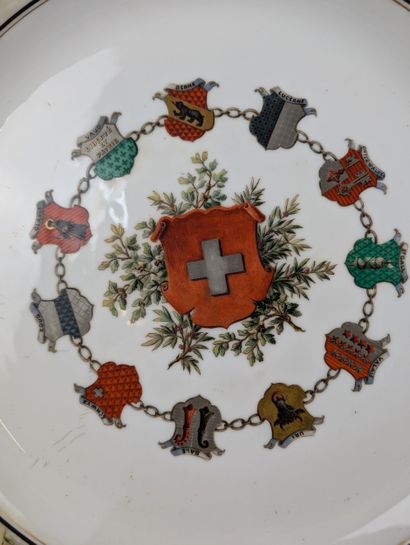 SAINT LOUIS, XIXe siècle
Deux grands plats...