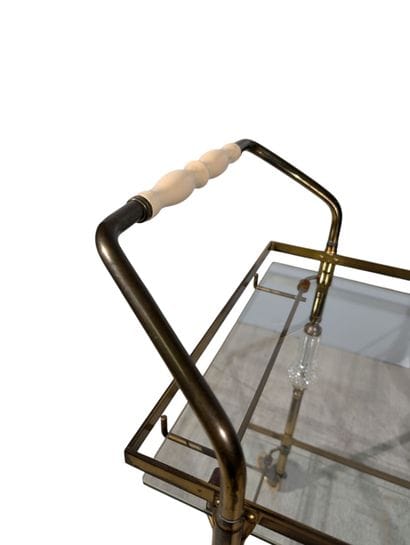 In the taste of MAISON JANSEN
Gilded brass...