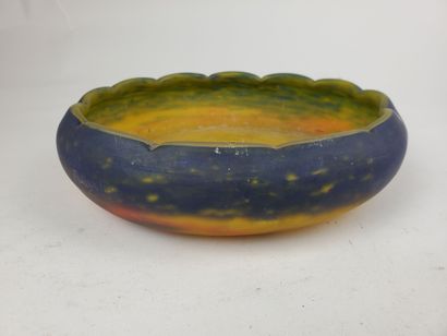 MULLER FRÈRES à Lunéville
Coupe en verre...