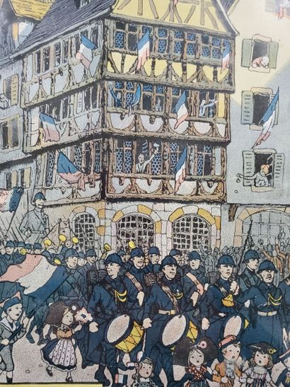 Jean-Jacques WALTZ known as Hansi (1873-1951)...