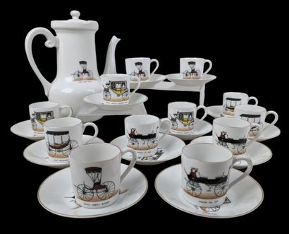 PARIS PORCELAIN, 21st century
Polychrome...