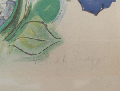 D'après Raoul DUFY (1877-1953)
