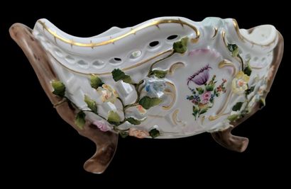 PORCELAINE DE SAXE - Sitzendorf
Coupe en...