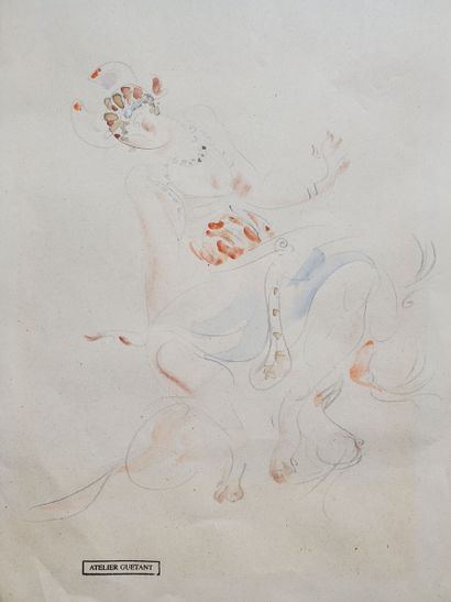 PEINTURE FIGURATIVE du début XXe siècle,...