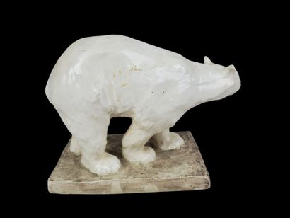 ART DE LA CÉRAMIQUE
Sujet en faïence figurant...