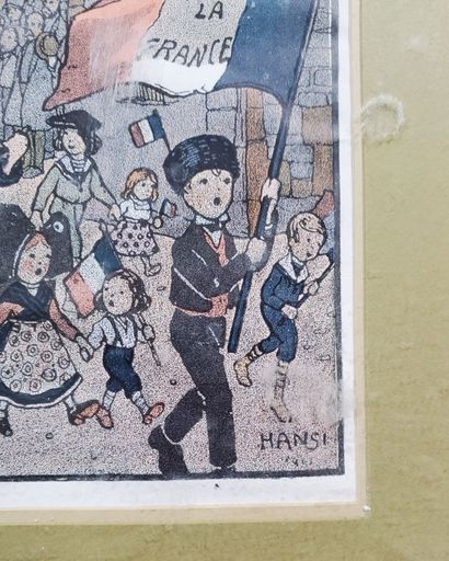 Jean-Jacques WALTZ known as Hansi (1873-1951)...