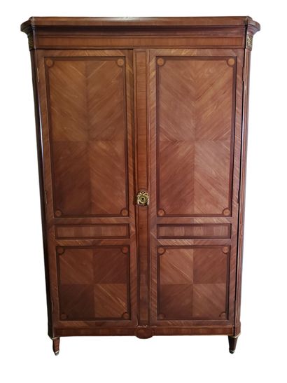 Directoire-style ARMOIRE
Wood veneer sliced...