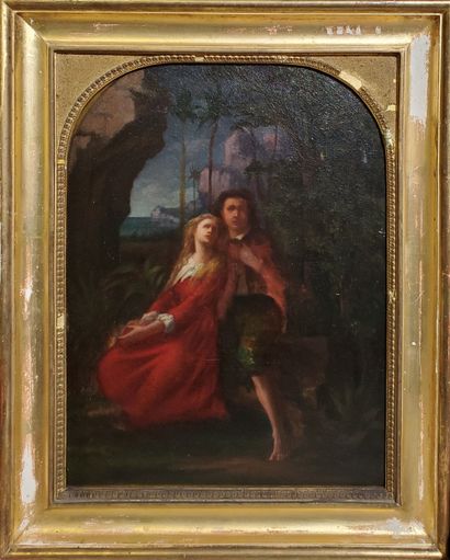 ÉCOLE FRANÇAISE, vers 1840 
