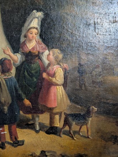 ÉCOLE FIGURATIVE du XIXe siècle
