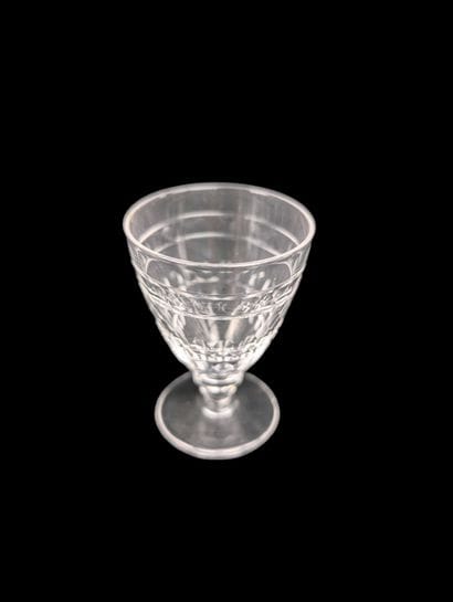 GLASSWARE 
Parts of glass services in crystal...