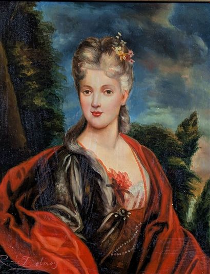 R. de Delmoy, in the taste of the 18th century
