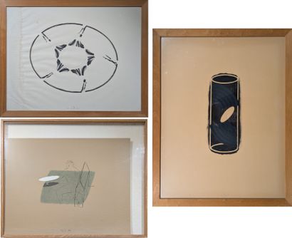 Jean-Jacques LEONETTI (1957), trois œuvres...
