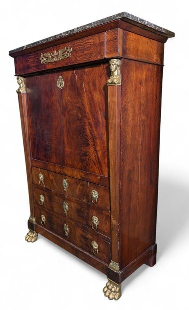 Retour d'Égypte-style SECRETARY
Veneered...