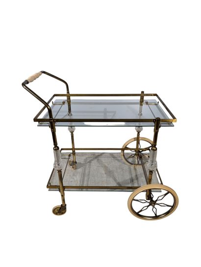 In the taste of MAISON JANSEN
Gilded brass...