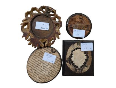 MINIATURES, XVIIIe et XIXe siècle
Quatre...