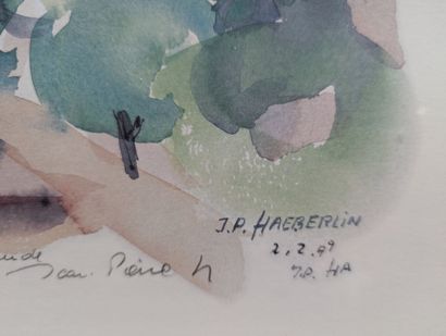 Jean-Pierre HAEBERLIN (1925-2014) 
