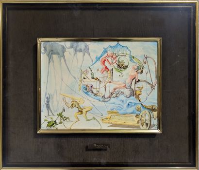 D'après Salvador DALI (1904-1989)
