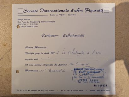 Michel GIRARD (1939) 
« La chaloupe à l'eau...