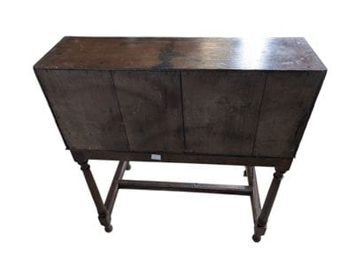 CHANGER'S DESK or secretary desk
Stained...