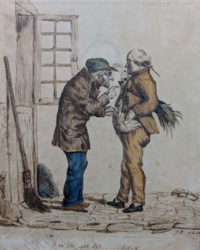 Dans le goût d'Edmé Jean PIGAL (1798-1872)
