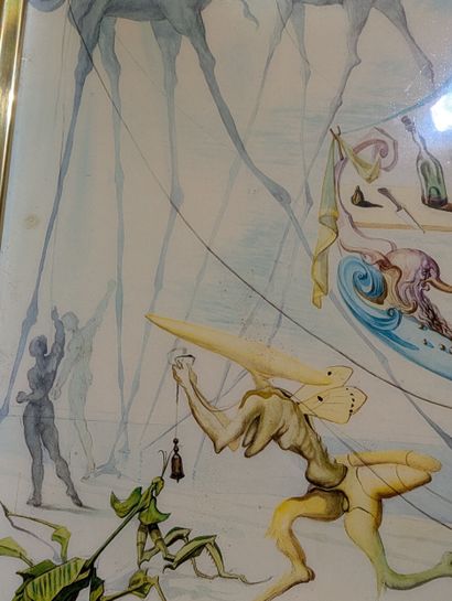 D'après Salvador DALI (1904-1989)
