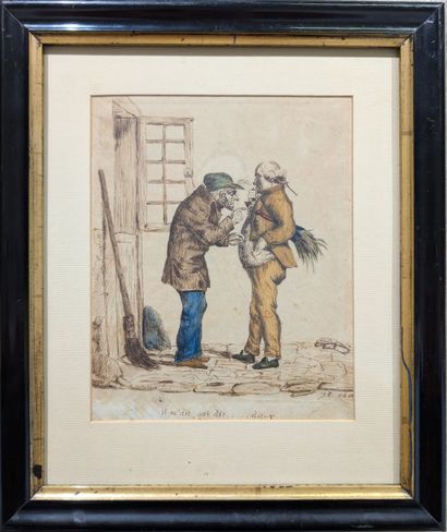 Dans le goût d'Edmé Jean PIGAL (1798-1872)
