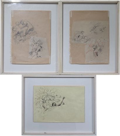 Jean-Jacques LEONETTI (1957), trois œuvres...