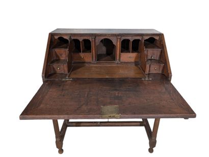 CHANGER'S DESK or secretary desk
Stained...