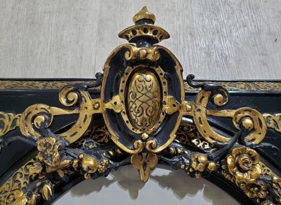 Pair of Napoleon III style FRAMES 
Blackened...