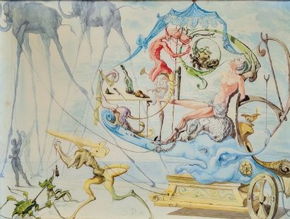 D'après Salvador DALI (1904-1989)
