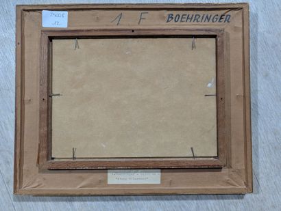 Auguste BOEHRINGER (1913-1971) 
