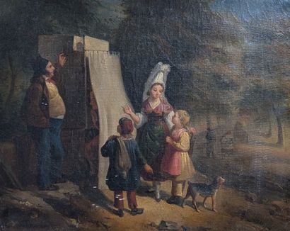 ÉCOLE FIGURATIVE du XIXe siècle
