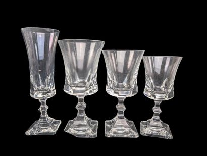 CRISTAL de BAYEL
Partie de service de verres...