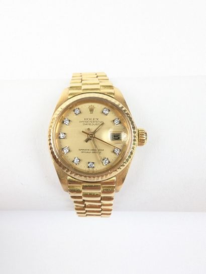 ROLEX 
Oyster Perpetual Lady's Datejust
Montre...