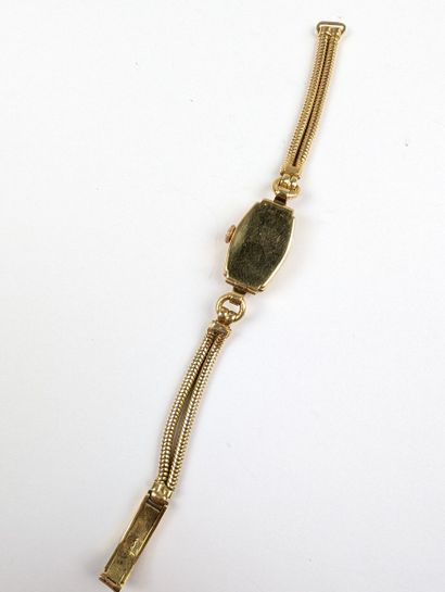 OMEGA
Montre bracelet dame en or jaune 750...