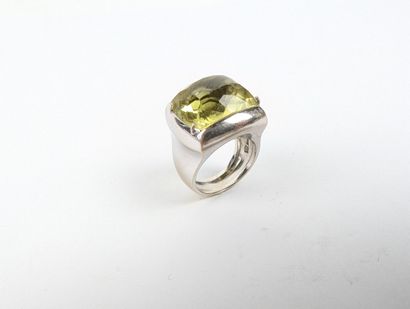 BRUSIDUE Italie
Bague en or blanc 750 ‰ sertie...