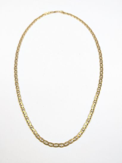 Collier en or jaune 750 ‰ maille marine
Longueur...